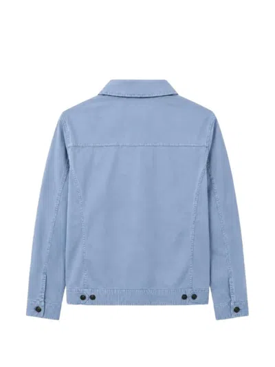 LOGO-PATCH ZIP-UP JACKET