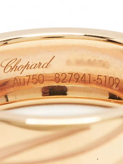 Pre-owned Chopard Issimo Diamond Ring In 粉色