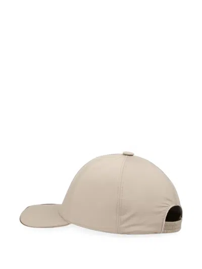 Aurélien Logo-embroidered Technical Cap In Neutral