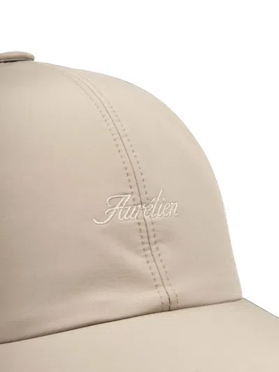 Aurélien Logo-embroidered Technical Cap In Neutral