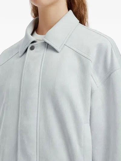 B+ab Elasticated-hem Jacket In Blue
