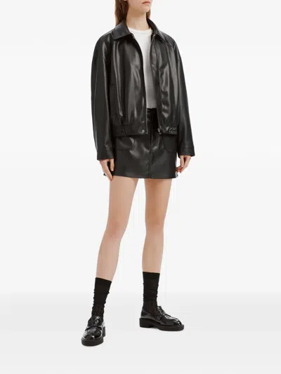B+ab Elasticated-hem Jacket In Black