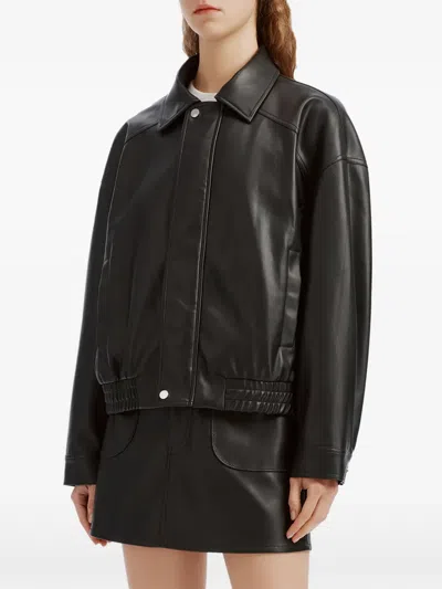 B+ab Elasticated-hem Jacket In Black