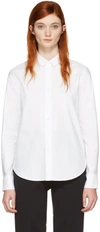 HYKE White Poplin Shirt