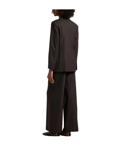 Maxco. Minimalist Double- Suit In Brown