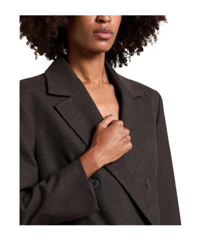 Maxco. Minimalist Double- Suit In Brown
