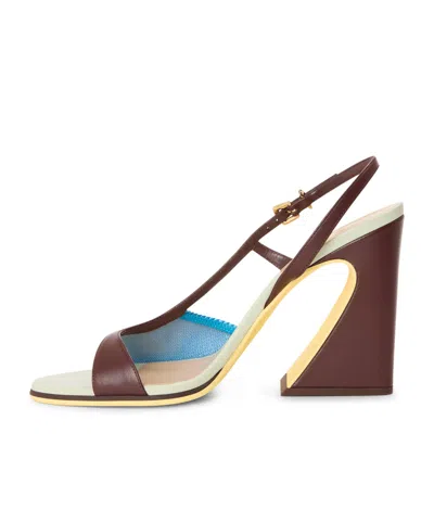 Fendi Simple High Heels In Red