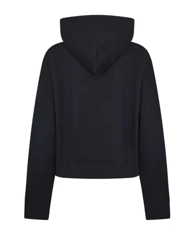 Hugo Boss Solid Color Sweatshirt In Black