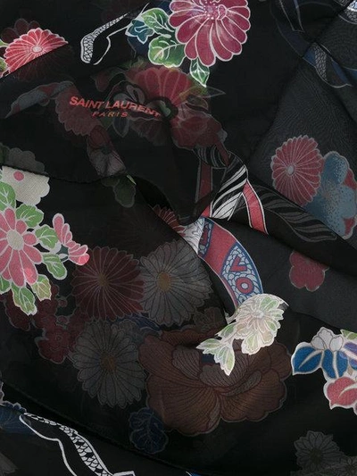 花卉印花围巾