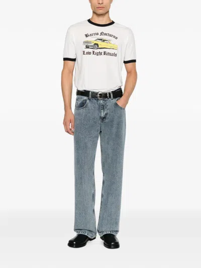 Second / Layer Big Papi Straight-leg Jeans In Blue