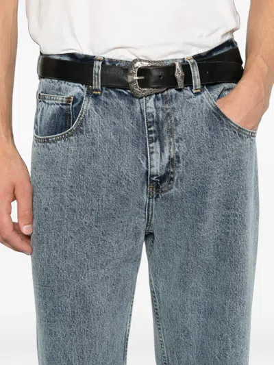 Second / Layer Big Papi Straight-leg Jeans In Blue