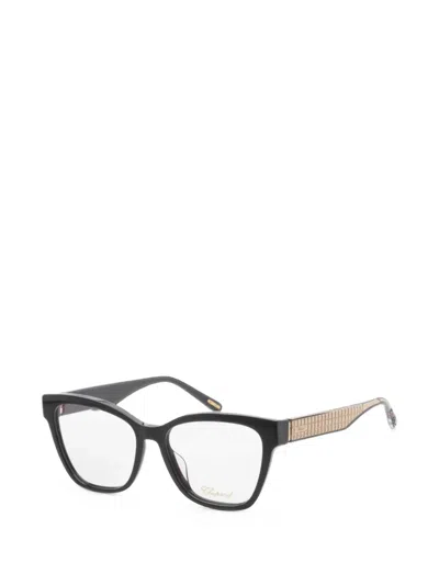GRID-PATTERN RECTANGLE-FRAME GLASSES