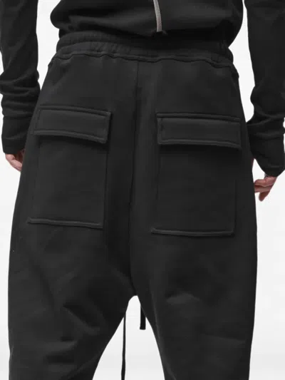 Thom Krom Drawstring Dropped-crotch Trousers In Black