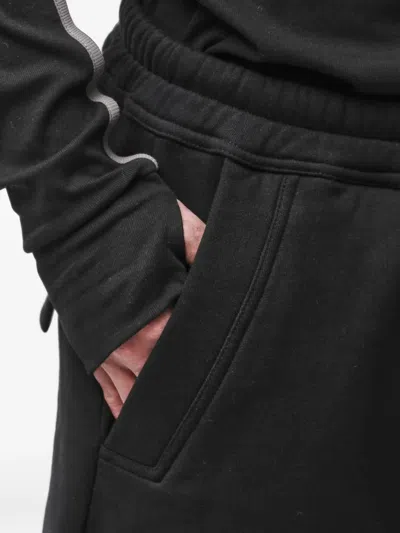 Thom Krom Drawstring Dropped-crotch Trousers In Black