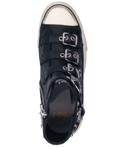 Ash Rainbow Studs High Top Platform Sneaker In Black