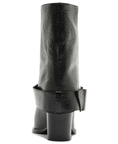 Schutz Parker Leather Boot In Black