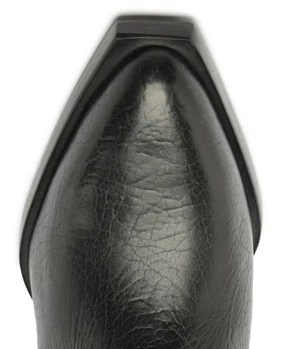 Schutz Parker Leather Boot In Black