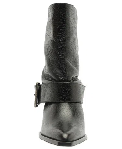 Schutz Parker Leather Boot In Black