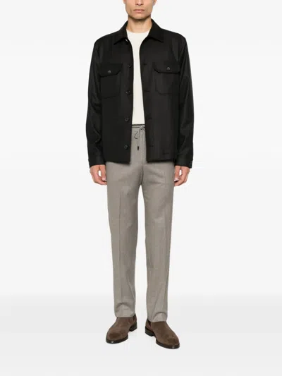 Corneliani Button-up Chest-pocket Jacket In Multi