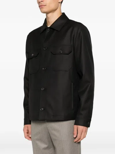 Corneliani Button-up Chest-pocket Jacket In Multi