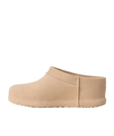 Ugg Suede Enwrap Clogs In Multi