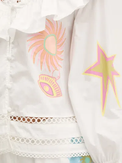 Never Fully Dressed Dreamer Willa Blouse In White