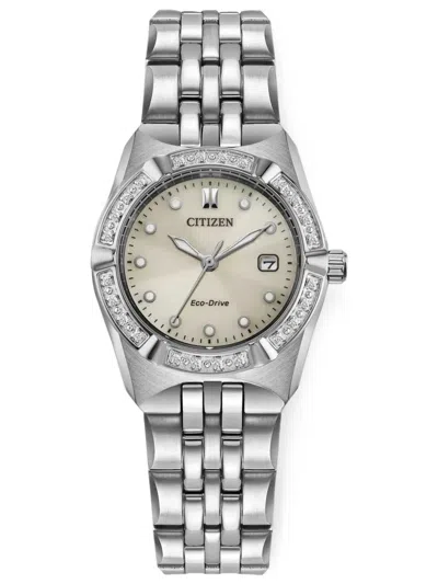 Citizen Corso 28mm Watch In Silver