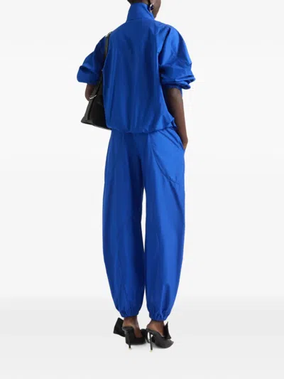 Givenchy Blouson In Technical Cotton In Blue