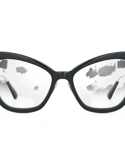 Bugatti Cat-eye Frame Glasses In Black
