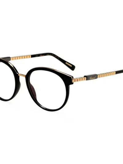 Chopard Round-frame Glasses In Black