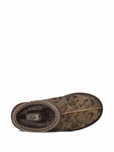 Ugg Tasman Leopard-print Mules In Multi