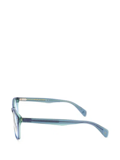 Rag & Bone Square-frame Glasses In Blue