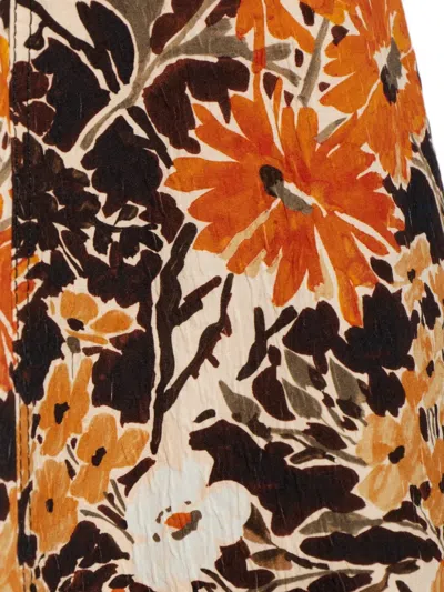 Marni Patterned Skirt In 오렌지