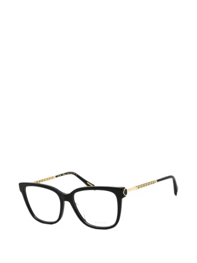 Chopard Eyewear Rectangle-frame Glasses In Black