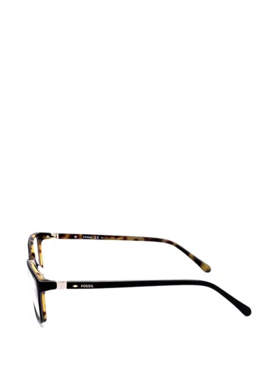 Fossil Rectangle-frame Glasses In Multi