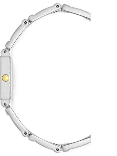 Anne Klein Rectangular-case 16mm Watch In Gold