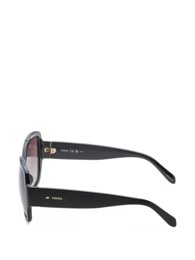 Fossil Oversized Square-frame Sunglasses In Black