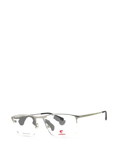Carrera Rectangle-frame Glasses In Silver