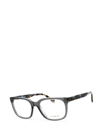 Coach Square-frame Glasses In Grey