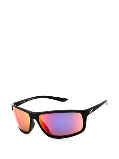 Nike Adrenaline Rectangle-frame Sunglasses In Multi