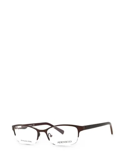 Adensco Rectangle-frame Glasses In Pink