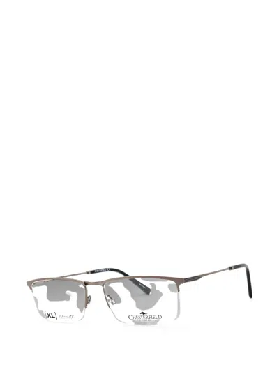 Chesterfield Rectangle-frame Glasses In Transparent
