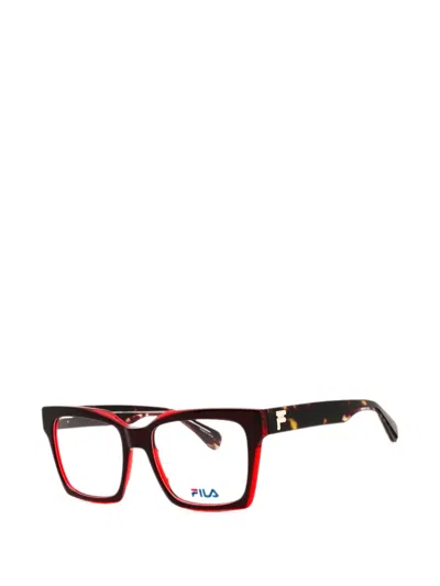 Fila Square-frame Glasses In Black