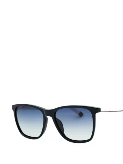 Fila Rectangle-frame Sunglasses In Blue
