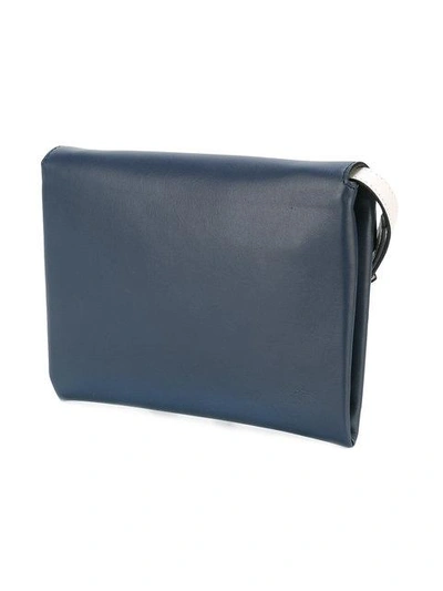 Shop Marni Trunk Shoulder Bag - Blue