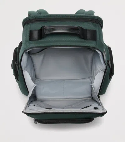Tumi Alpha 4  Brief Pack Backpack In Green