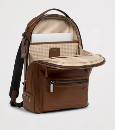 Tumi Harrison Bradner Backpack In Brown