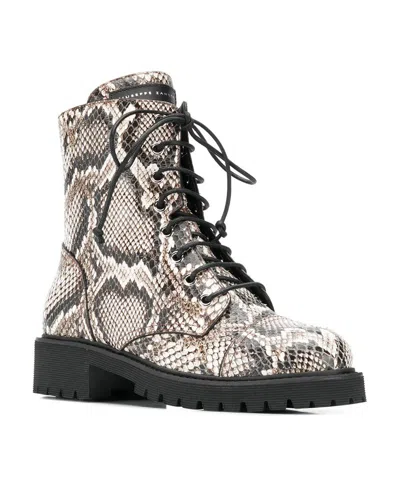 Giuseppe Zanotti Thora Boots In Multicolor