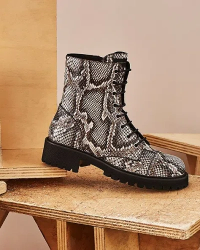 Giuseppe Zanotti Thora Boots In Multicolor