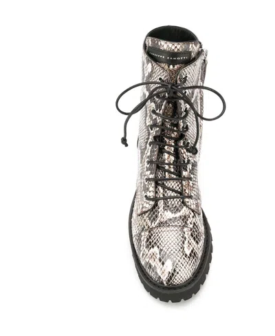 Giuseppe Zanotti Thora Boots In Multicolor